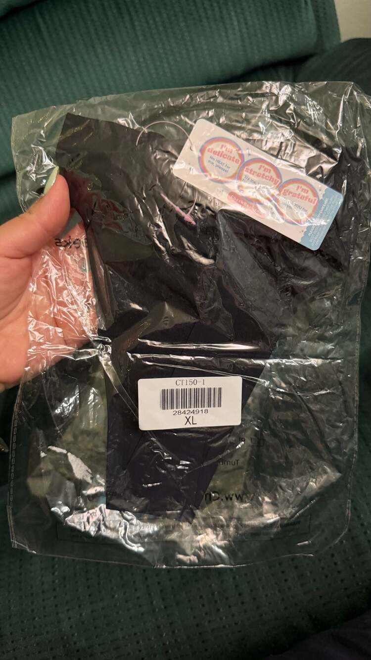 Cheek Boss Black Thong Underwear CT150-1 Size XL New in Package